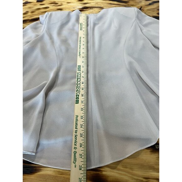 R&M Richards Blouse Women’s‎ 20WP Embossed Beaded Vintage Formal Wedding Classic - Picture 8 of 13